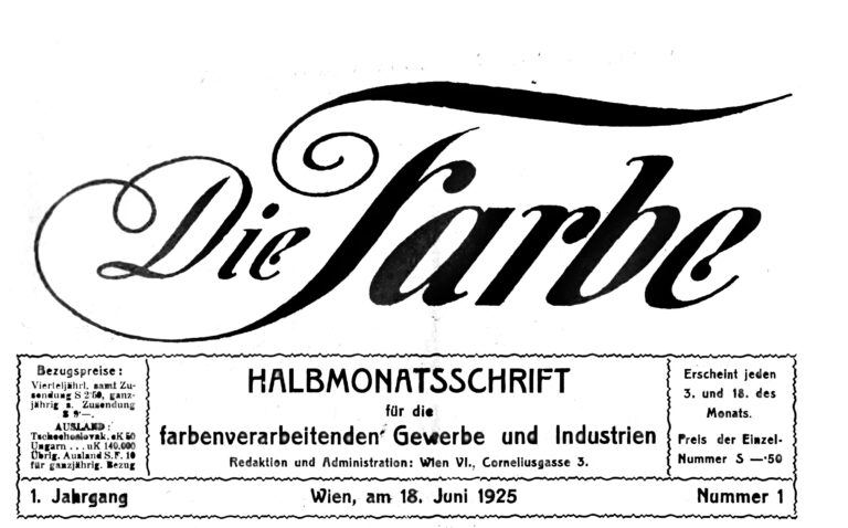 1925 1 Jahrgang Nr 1 S 0 Cover